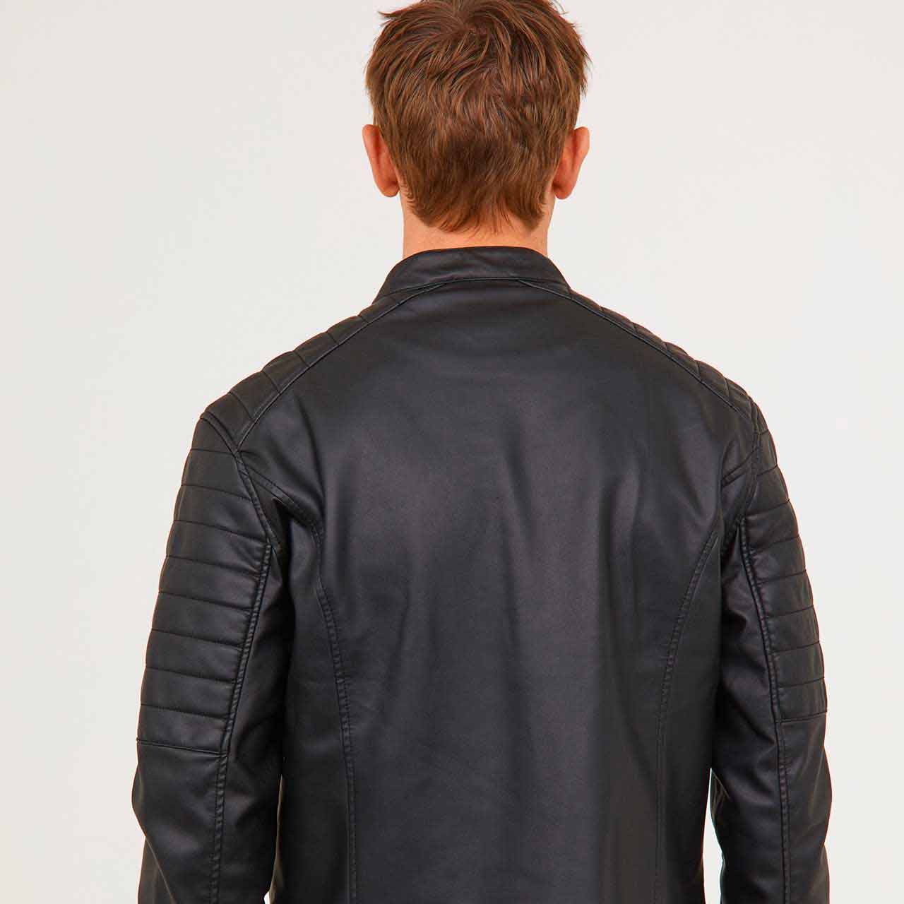 Leather Biker Jacket - Image 2